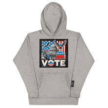 Load image into Gallery viewer, Stand &amp; Vote Hoodie
