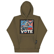 Load image into Gallery viewer, Stand &amp; Vote Hoodie
