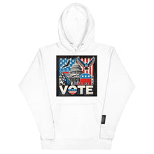 Load image into Gallery viewer, Stand &amp; Vote Hoodie
