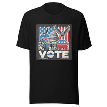 Cargar imagen en el visor de la galería, Stand &amp; Vote Tee – Streetwear for Change
