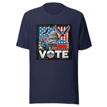 Cargar imagen en el visor de la galería, Stand &amp; Vote Tee – Streetwear for Change
