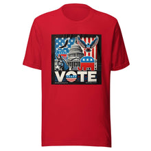 Cargar imagen en el visor de la galería, Stand &amp; Vote Tee – Streetwear for Change
