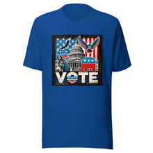 Cargar imagen en el visor de la galería, Stand &amp; Vote Tee – Streetwear for Change
