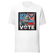 Cargar imagen en el visor de la galería, Stand &amp; Vote Tee – Streetwear for Change
